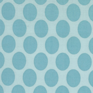 Momo's It's A Hoot Turquoise Dots Cotton Fabric 32375-26-