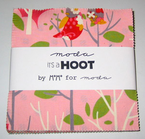 It's A Hoot by Momo's for Moda Cotton Fabric Charm Pack-cotton, fabric, momos, it's a hoot, moda, charm, pack, quilting, patchwork