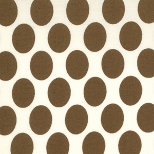 Momo's It's A Hoot Fudge Dots Cotton Fabric 32375-20-