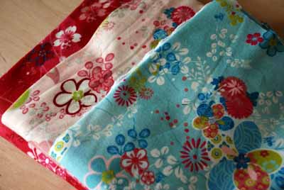 European Oilily Style Cotton Knit Jersey Asian Fabric Bundle-european, asian, oilily style, cotton, fabric, knit, jersey, pink, blue, red, flowers,