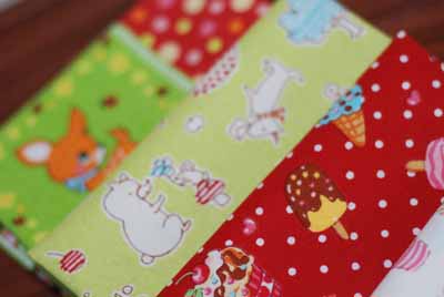 Japanese Fabrics FQ Mixer 1-cotton, canvas, quilters, quilting, sewing, children, girls, fabric, japanese, import, kawaii, novel